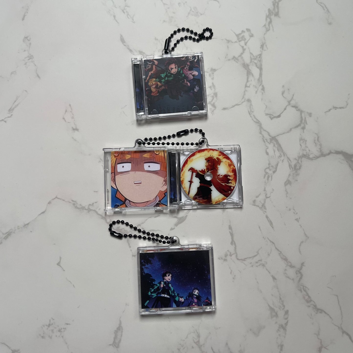 Demon Slayer CD Keychain