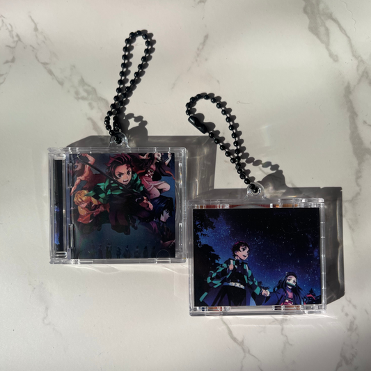 Demon Slayer CD Keychain